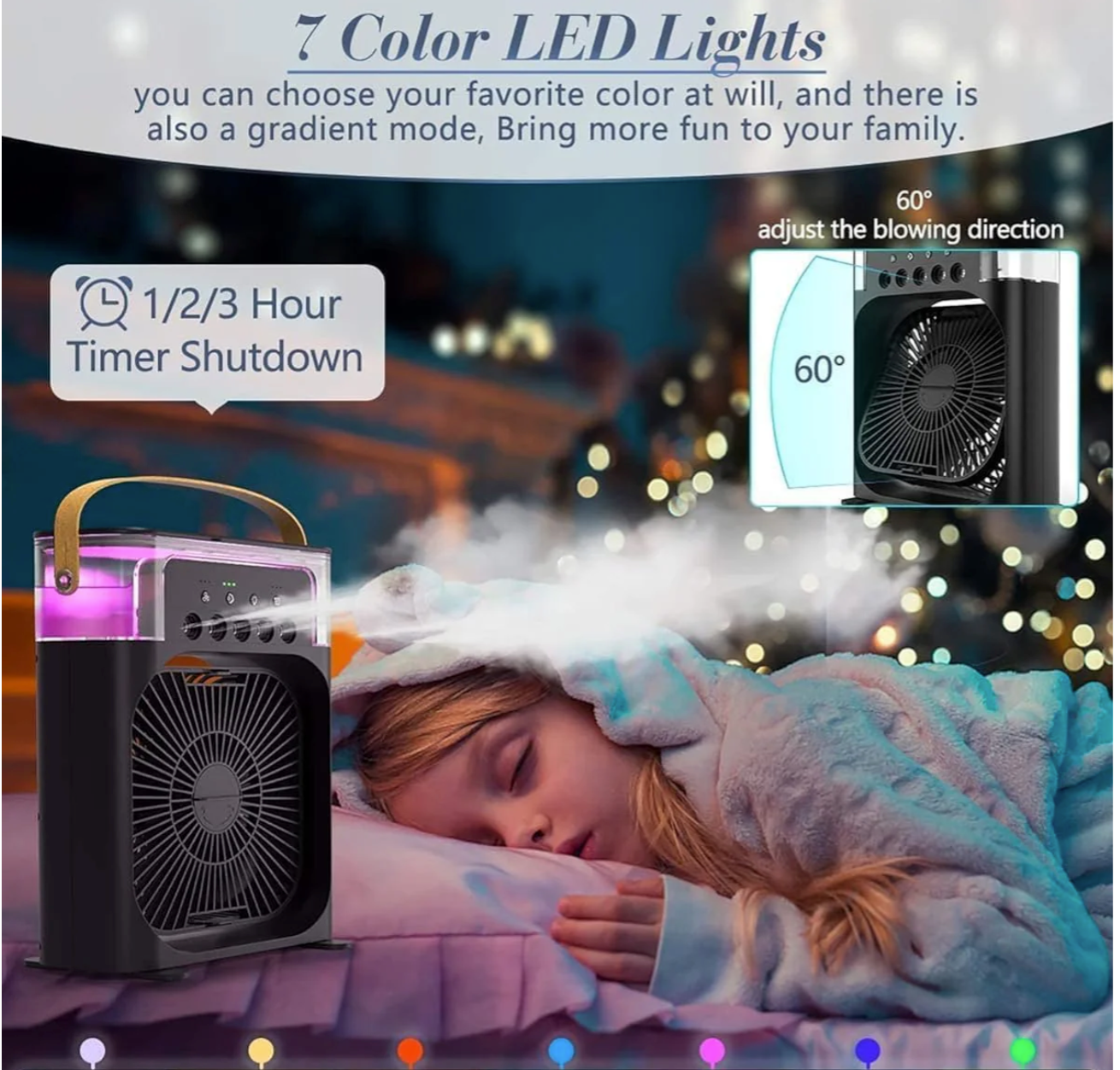 MINI AIR COOLER FAN - USB Portable Cooling Fan