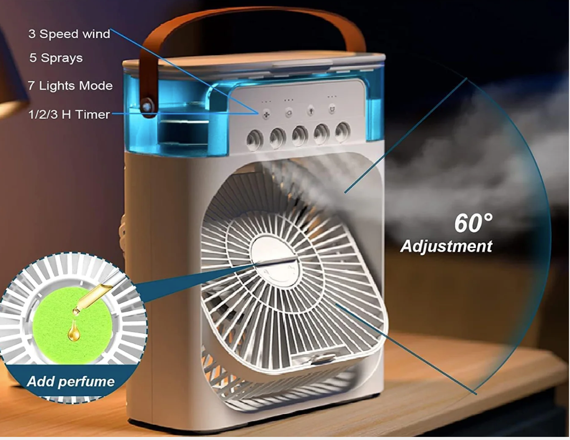 MINI AIR COOLER FAN - USB Portable Cooling Fan
