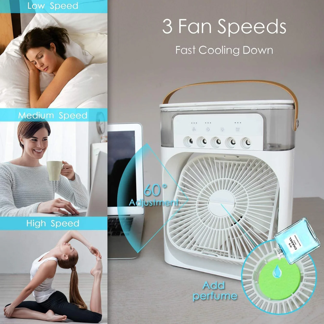 MINI AIR COOLER FAN - USB Portable Cooling Fan